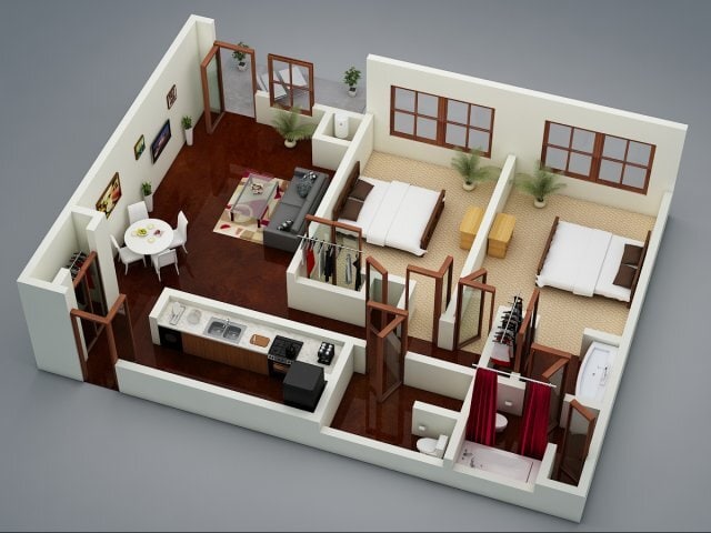 Floorplan - Capitol on 28th