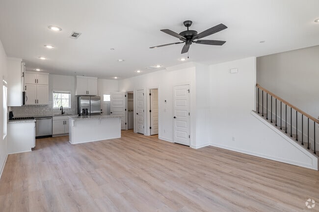 3BR, 2.5BA - 1,600 SF - Living Room - Garland Luxury Living