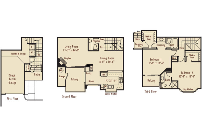 Floorplan - Aliso Creek Apartments