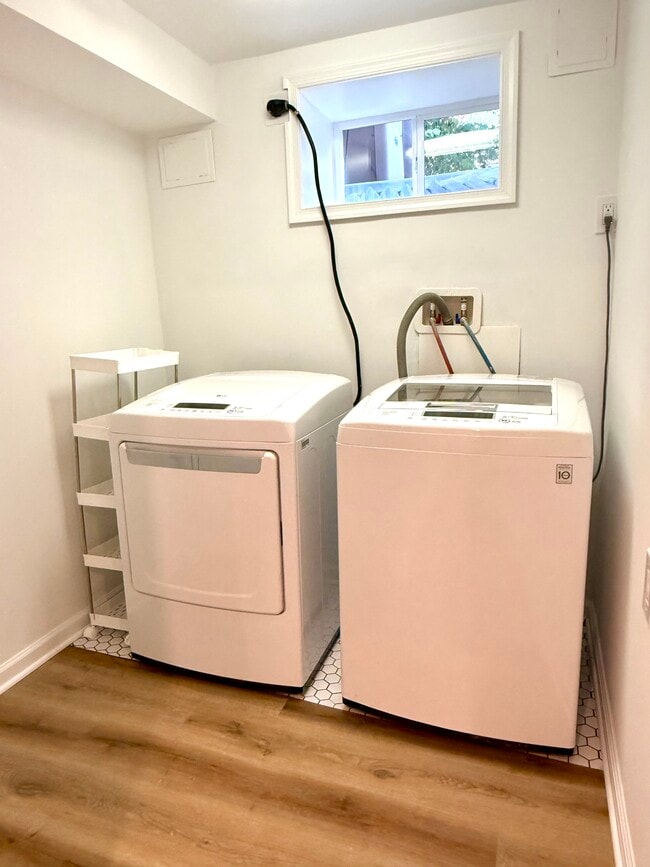 Spacious washer and dryer - 830 S Pitt St