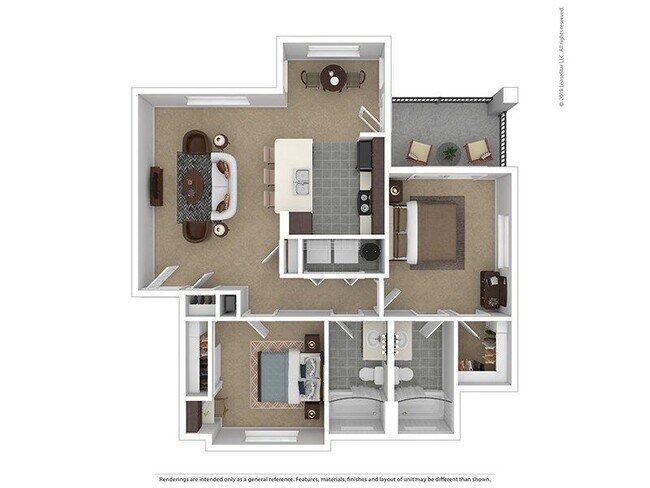 Floorplan - Crimson Point Apartments