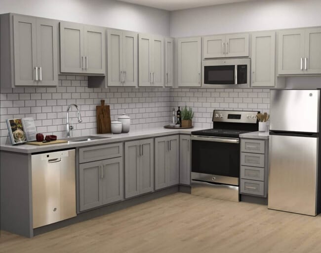 1 BEDROOM VILLA KITCHEN - Rush River Commons