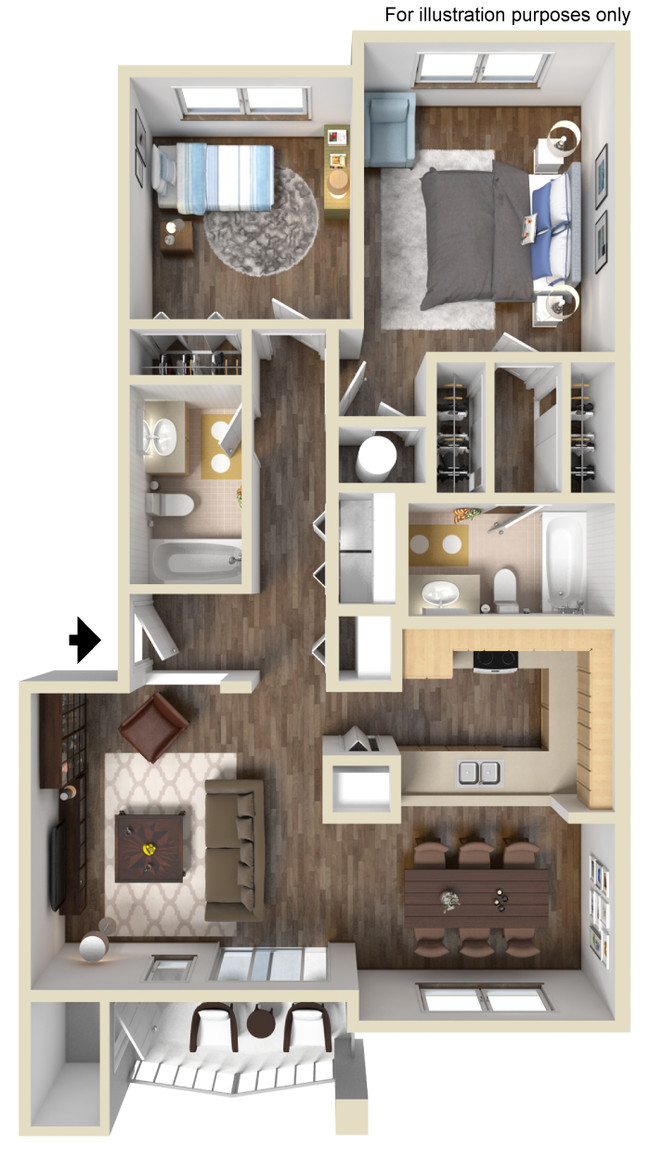 Floorplan - Oak Park Village