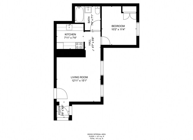 Floorplan - Edgewood Apartments