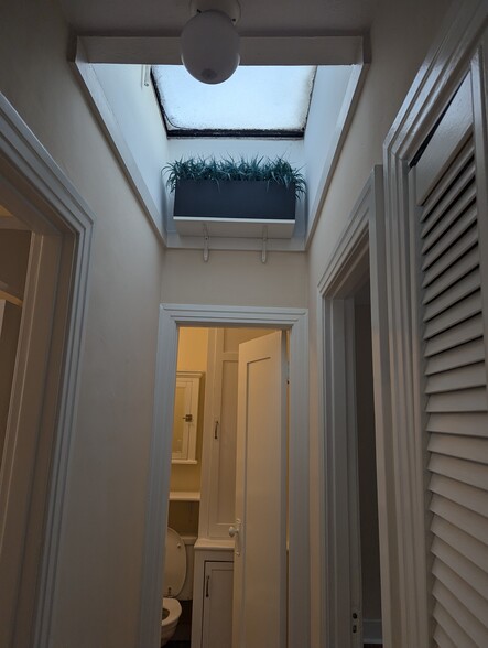 Skylight in hallway - 328 1st St