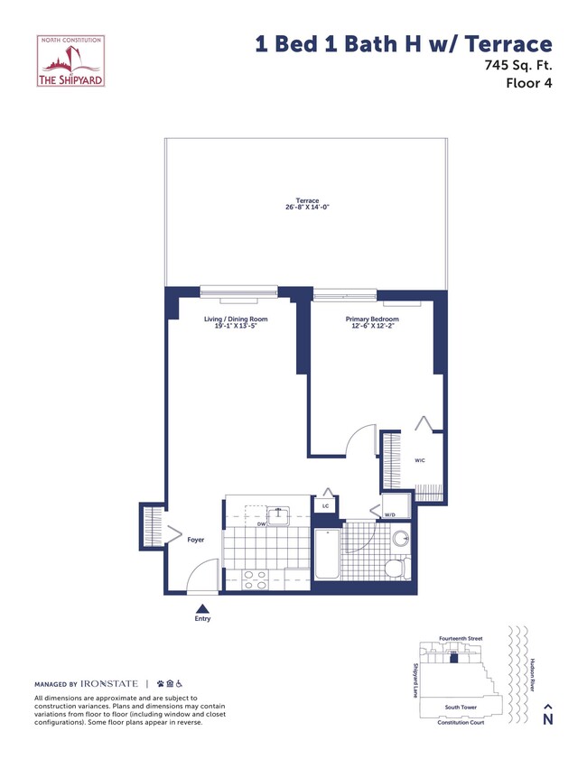 Floorplan - The North Constitution