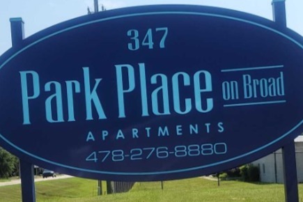 Entrance Sign - Park Place on Broad