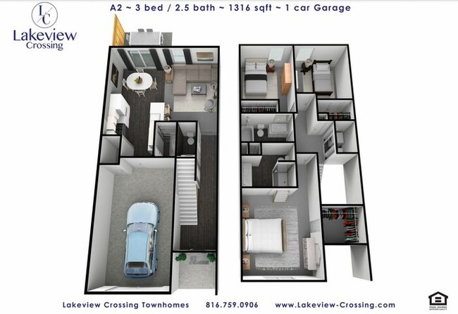 Building Photo - 3 Bedroom 2 1/2 Bathroom Townhome 1-Car Ga...