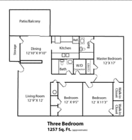 3BR/2BA - Lexington Green