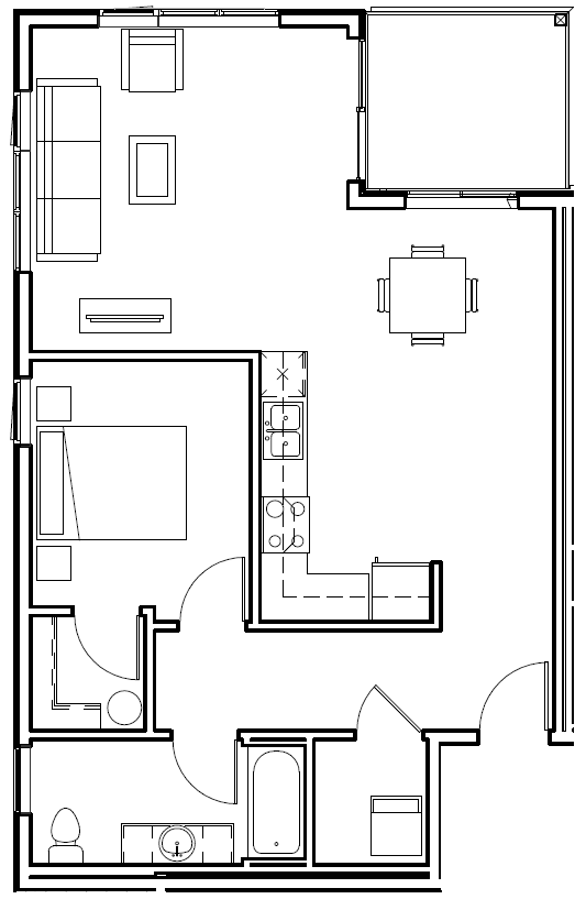 Floorplan - Sunset Terrace