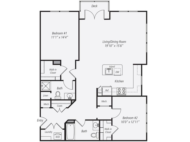 Floorplan - Avalon North Bergen