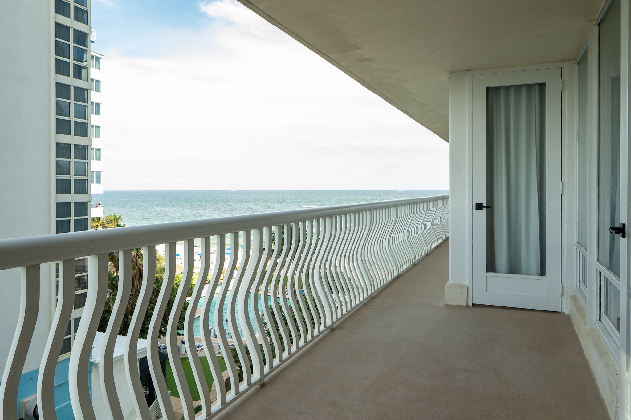Large Balcony with Ocean Views - 4020 Galt Ocean Dr