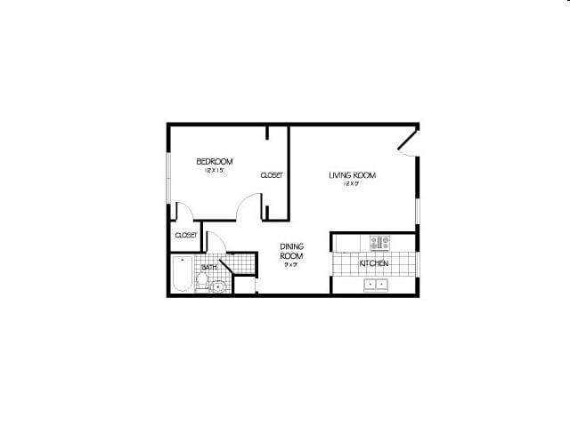 1BR/1BA - The Preserve at Crestwood