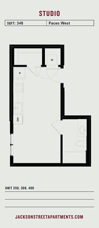 Floorplan - Jackson Street