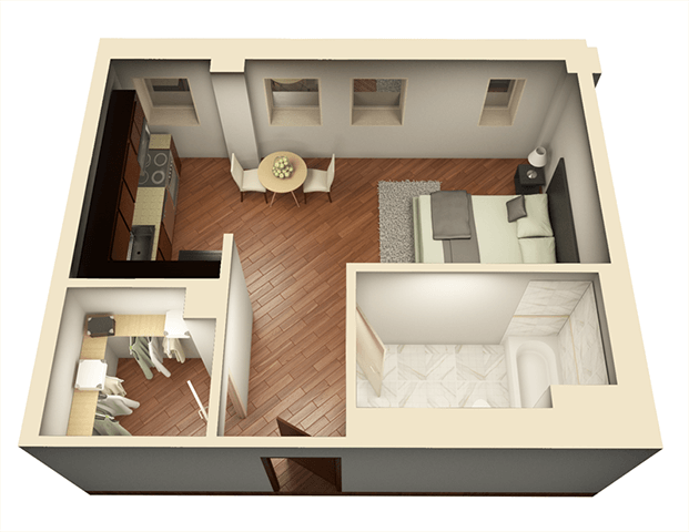 Floorplan - Somerset Place Apartments