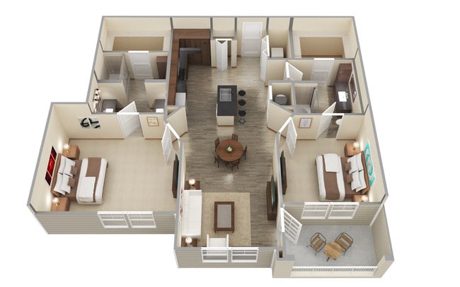 Floorplan - Messina Luxury Apartments