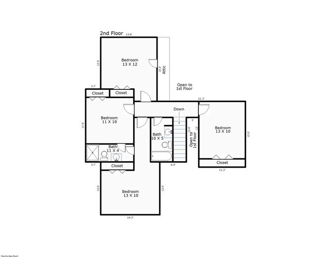 Building Photo - Student friendly! Large 5 BR, near WB and UNCW fireplace,  2 car garage , deck