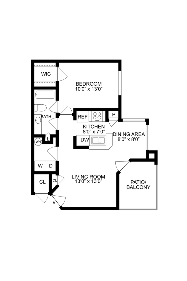 Floorplan - The Park at Steele Creek