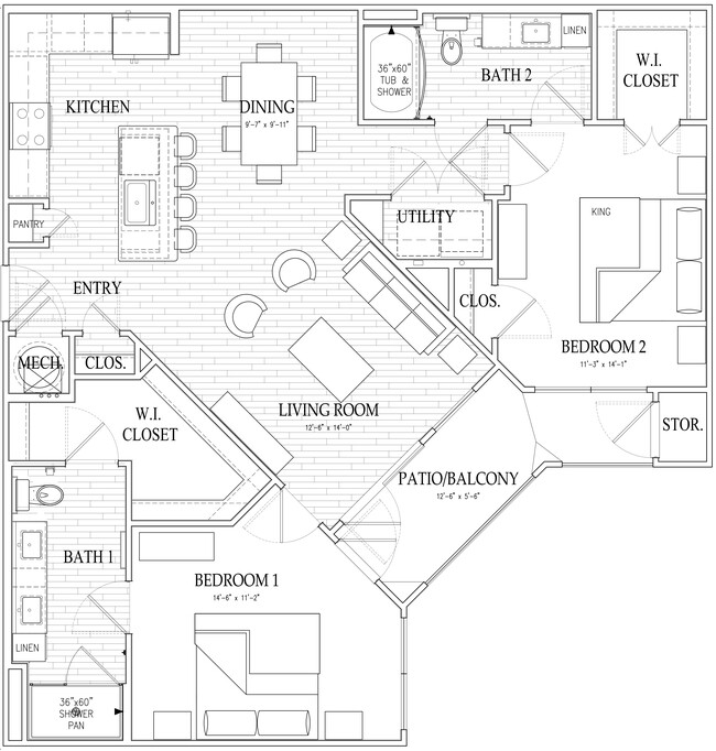 Floorplan - Dryden