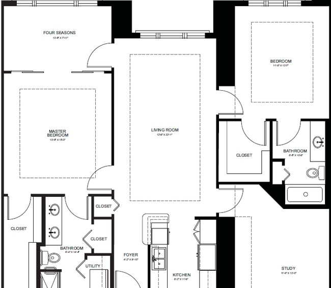 2BR/2BA - Jacaranda Trace