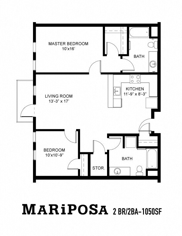 Floorplan - MARIPOSA III (The Mariposa)