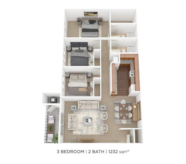 Floorplan - Village of Westover Apartment Homes