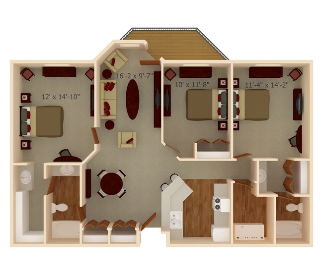 Floorplan - Park Place Estates