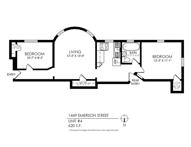 Floorplan - 1449 Emerson