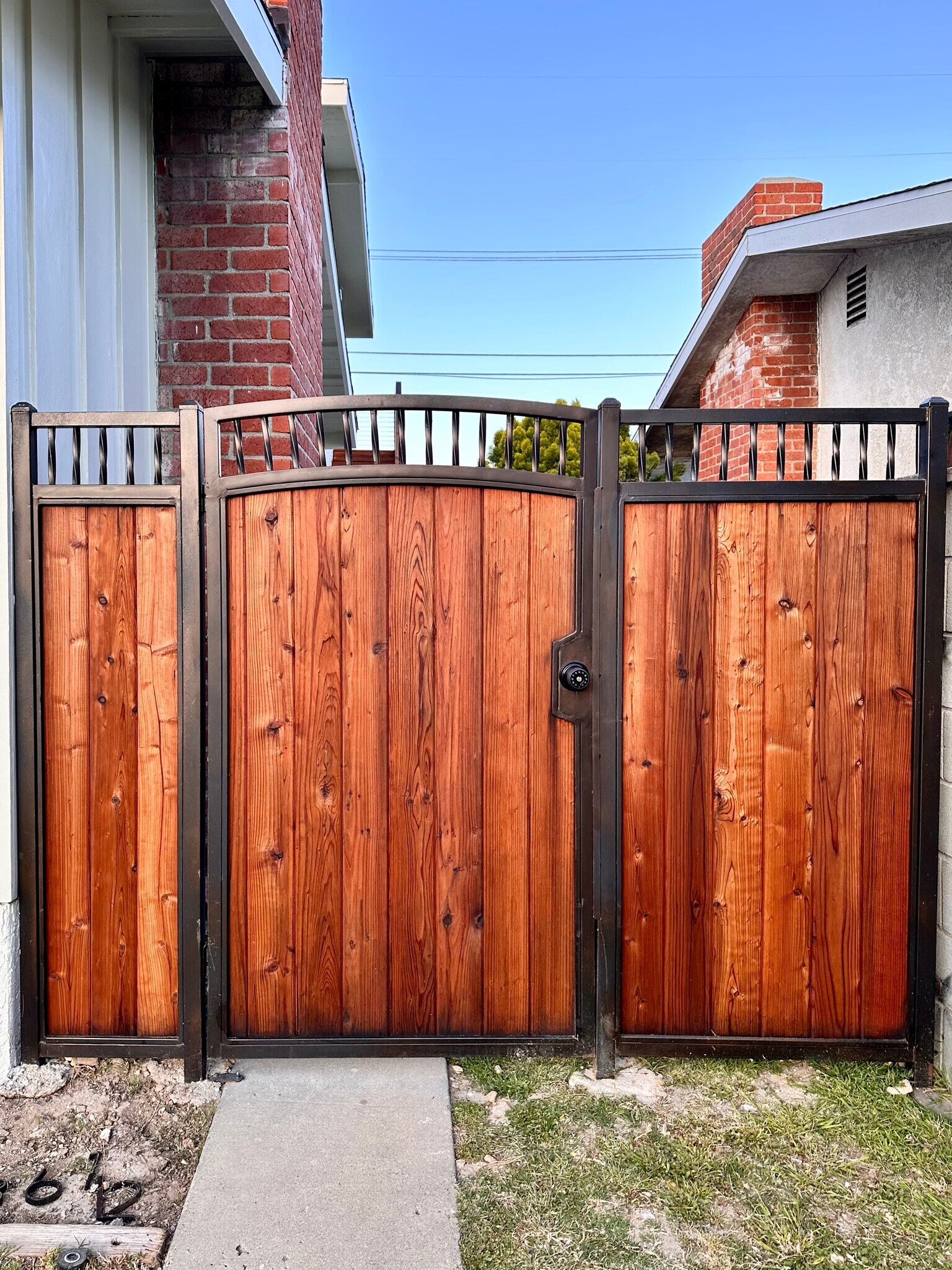 Gated private entrance - 236 N Goodhope Ave