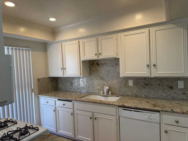 Apt #5: Kitchen with dishwasher - 321 E Dryden St