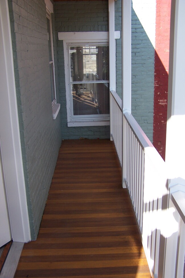 Second Floor Porch - 26 E Pomfret St