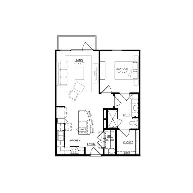 Floorplan - Magnolia on Moser