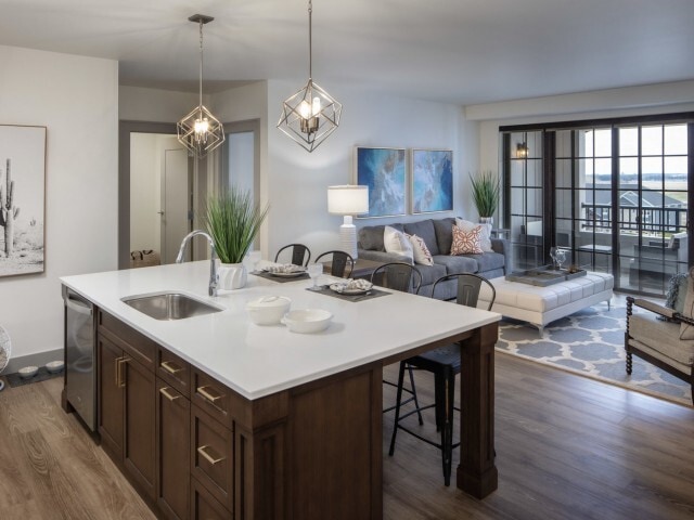 Elegant finishes and stand alone islands - The Laurel at Kilkenny