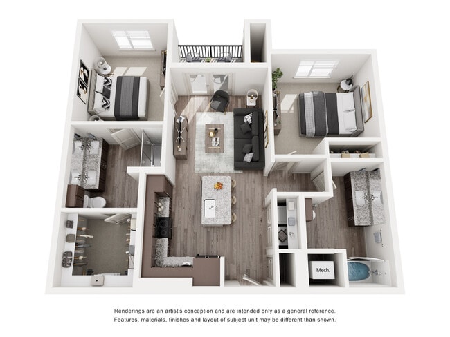 Floorplan - The Heights at Crowley