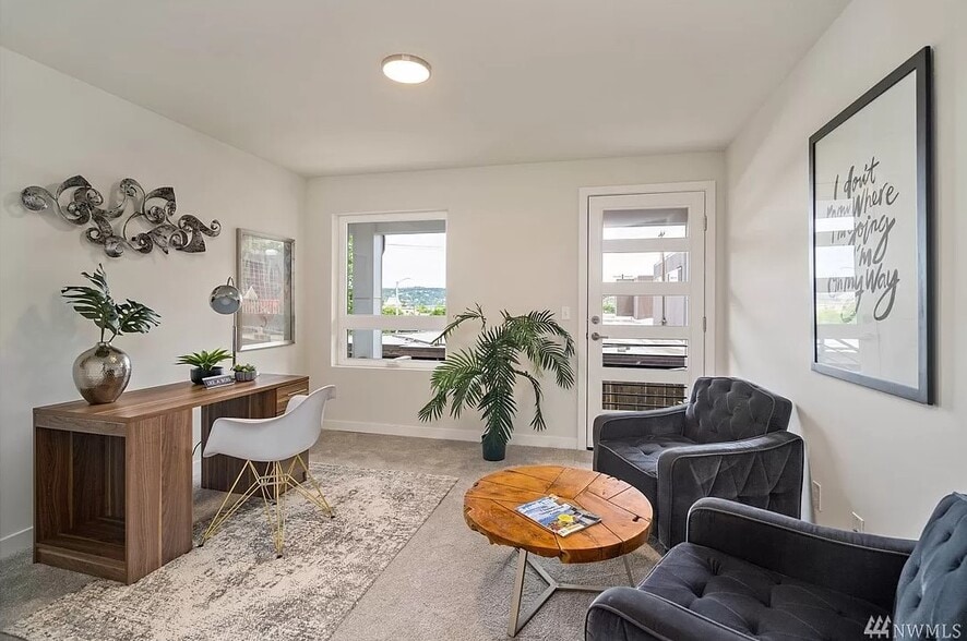 First floor bedroom/office - 9268 50th Ave S