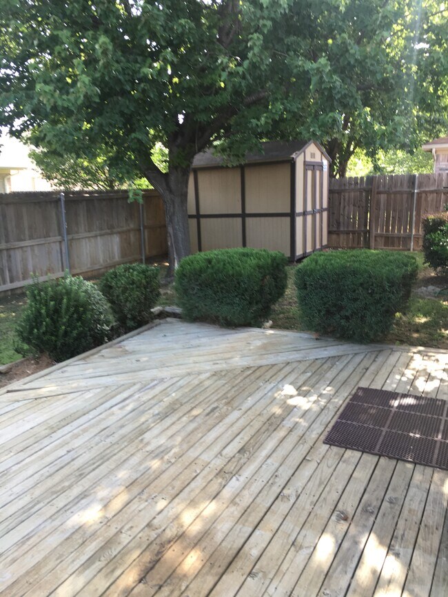 Wooden Patio - 5611 Northstar Ln
