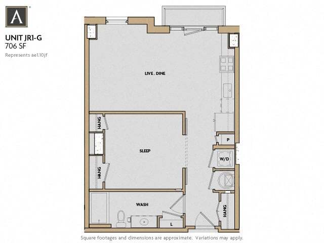 Floorplan - Aertson Midtown