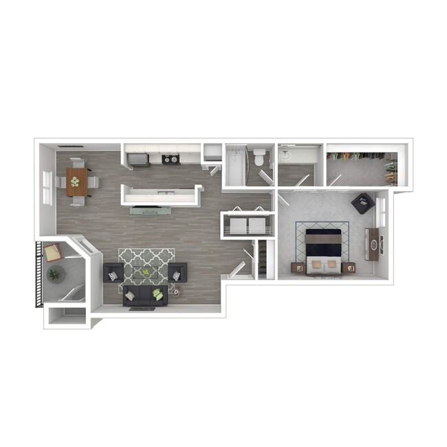 Floorplan - Prestonwood Apartments Homes