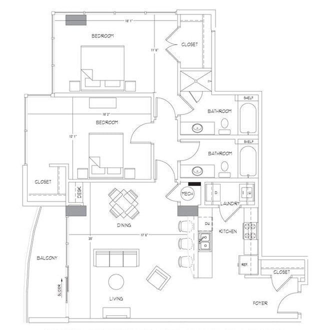 Floorplan - Glass House by Windsor