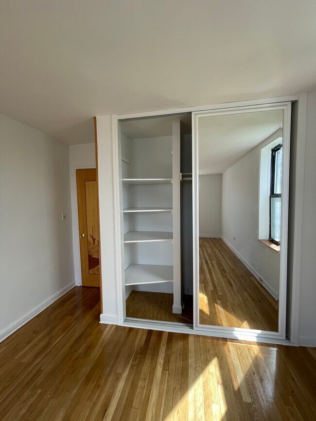 Bedroom closet shelves - 67-30 Dartmouth St