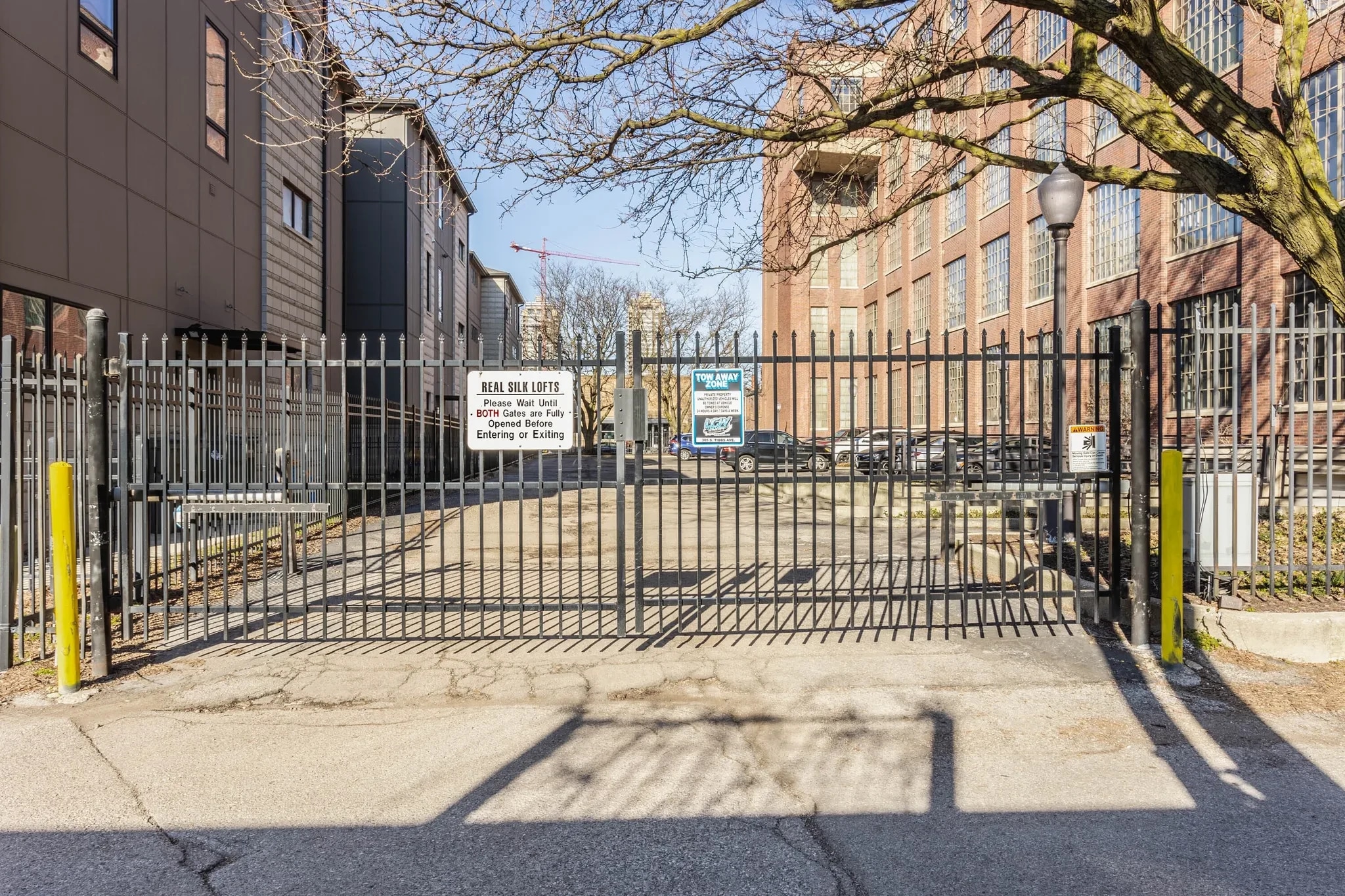 Secure gated parking - 611 N Park Ave