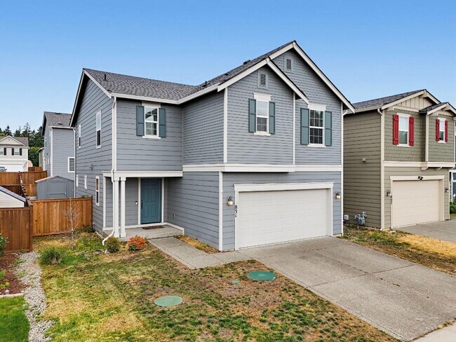 Building Photo - Spacious Newer Lacey Home | 3-Bed Home with A/C, Gas Fireplace, Bonus Loft & Fully Fenced Backyard!