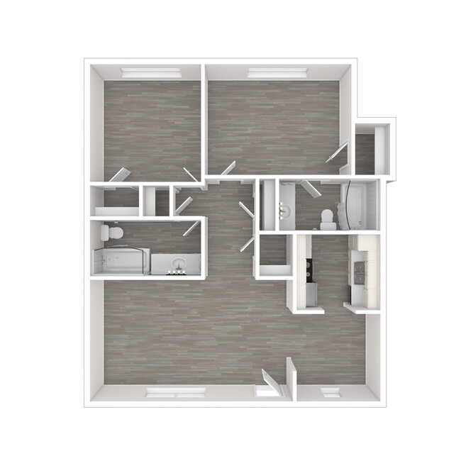 Floorplan - Mission Pointe Club Apartments