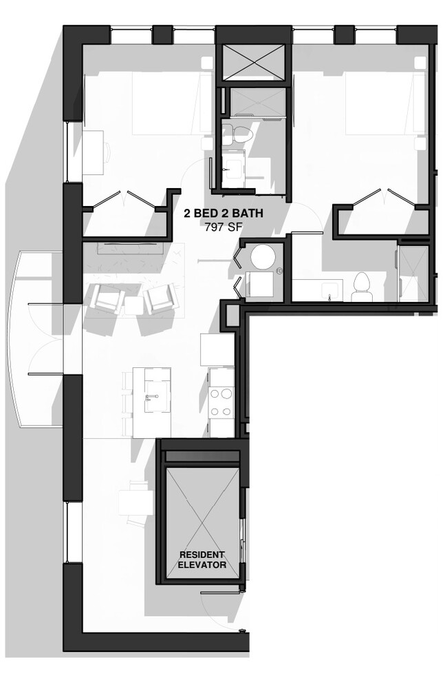 Floorplan - The Harvey Dutton