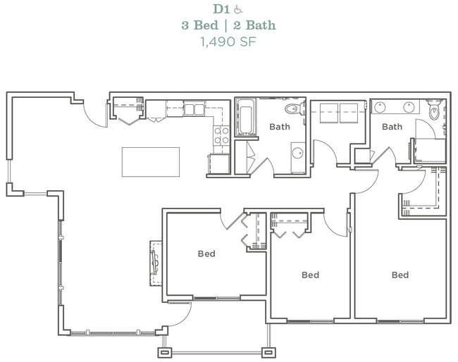 Floorplan - Portera at the Grove