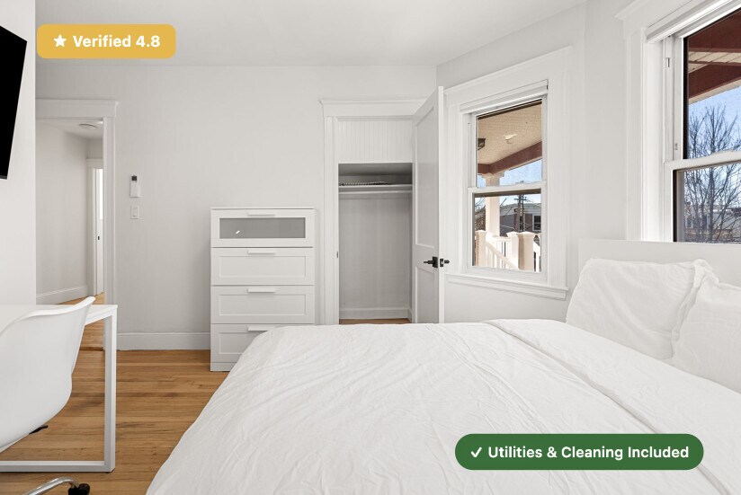 Building Photo - New RoostUp Furnished Private Bedroom with Private Bath near Savin Hill, Dorchester!