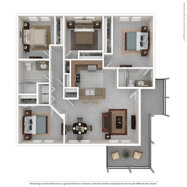 Floorplan - Parkside Terrace