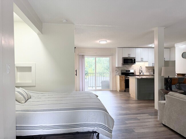 Building Photo - Furnished 1BR Studio w/ Fireplace & Deck – Prime Location!