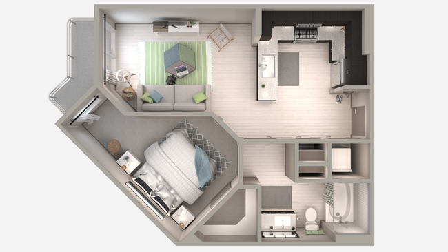 Floorplan - Centra Midtown