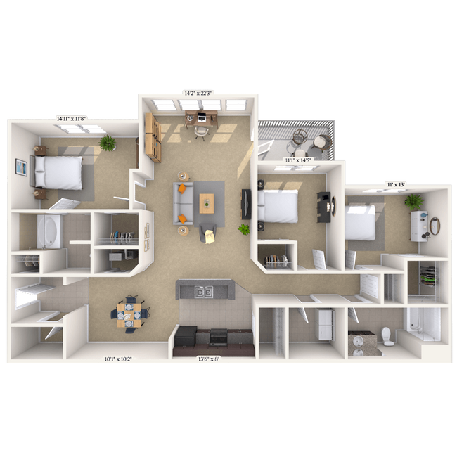 Floorplan - MAA Preserve